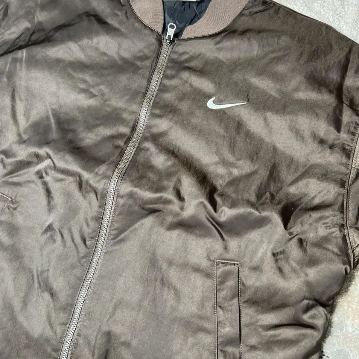 Nike clothing - Nike Sportswear `s Varsity - Sportswear Varsity - FN3168-386 DV7876 - Black/Golden Brown (UPC: 0196968936458) 6