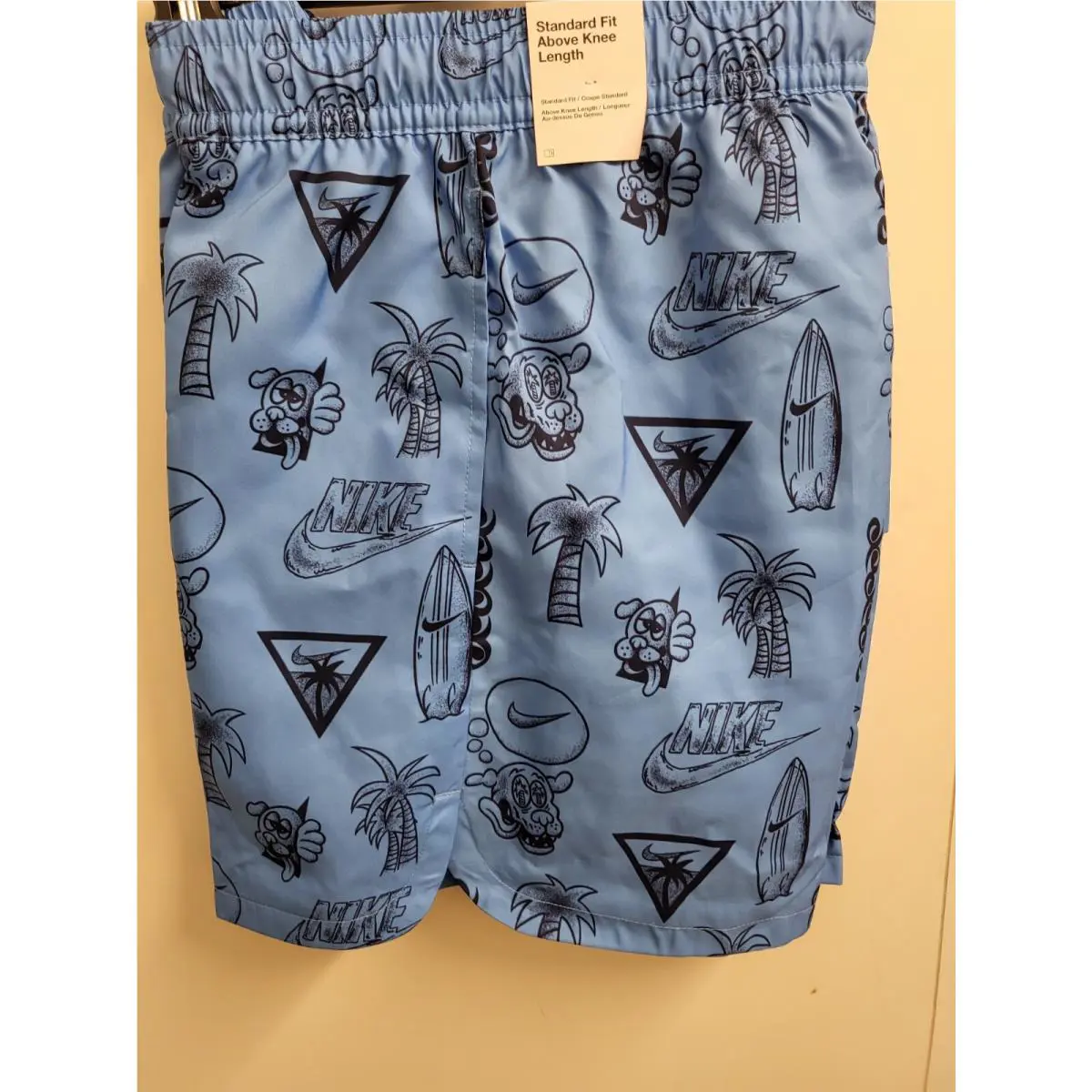 Nike clothing - Nike Sportswear Men`s Woven Flow Shorts - DR9845-530 - Is blue pink tan (UPC: 196606117874) 0