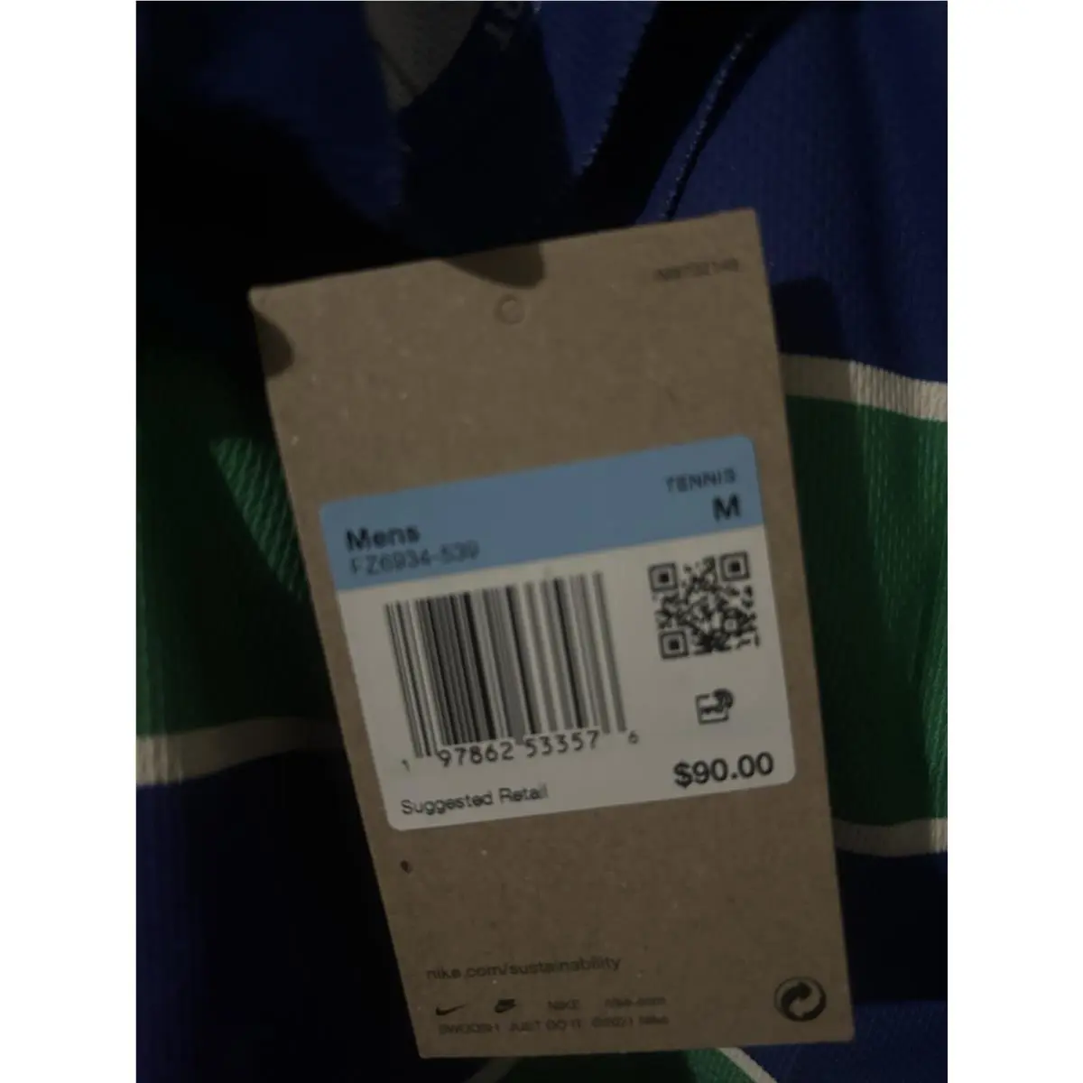 Nike clothing - Nike Dri-Fit - FZ6934 - Blue 8