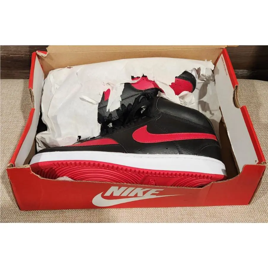 Nike shoes - Nike Court Vision - Court Vision - D8682-001 - Red 8