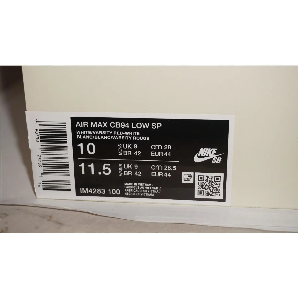 Nike shoes - Nike Air Max CB94 - Air Max - IM4283100 - White, Manufacturer: Red 0