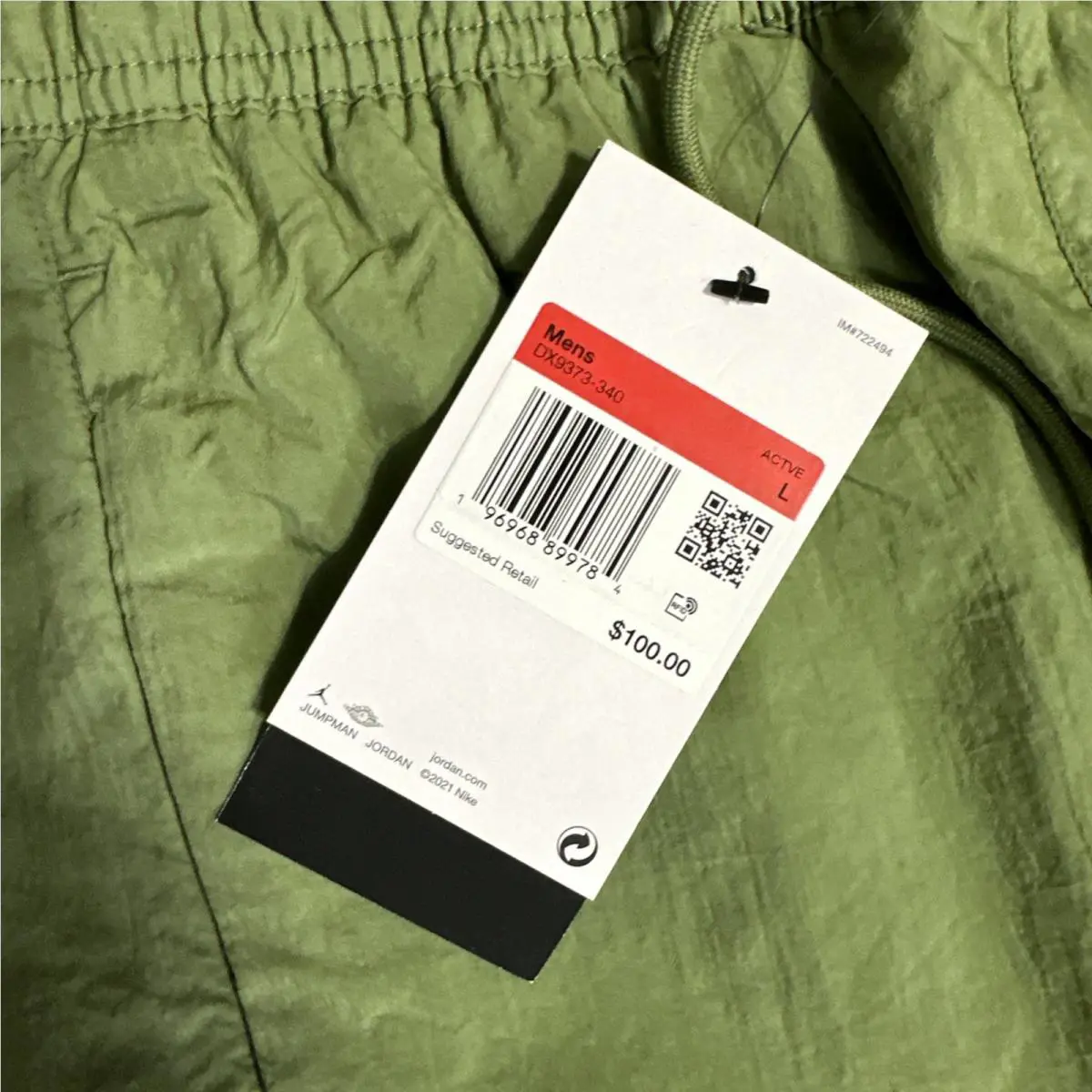 Nike clothing - DX9373-340 - DX9373-340 DX9373340 - Green 4