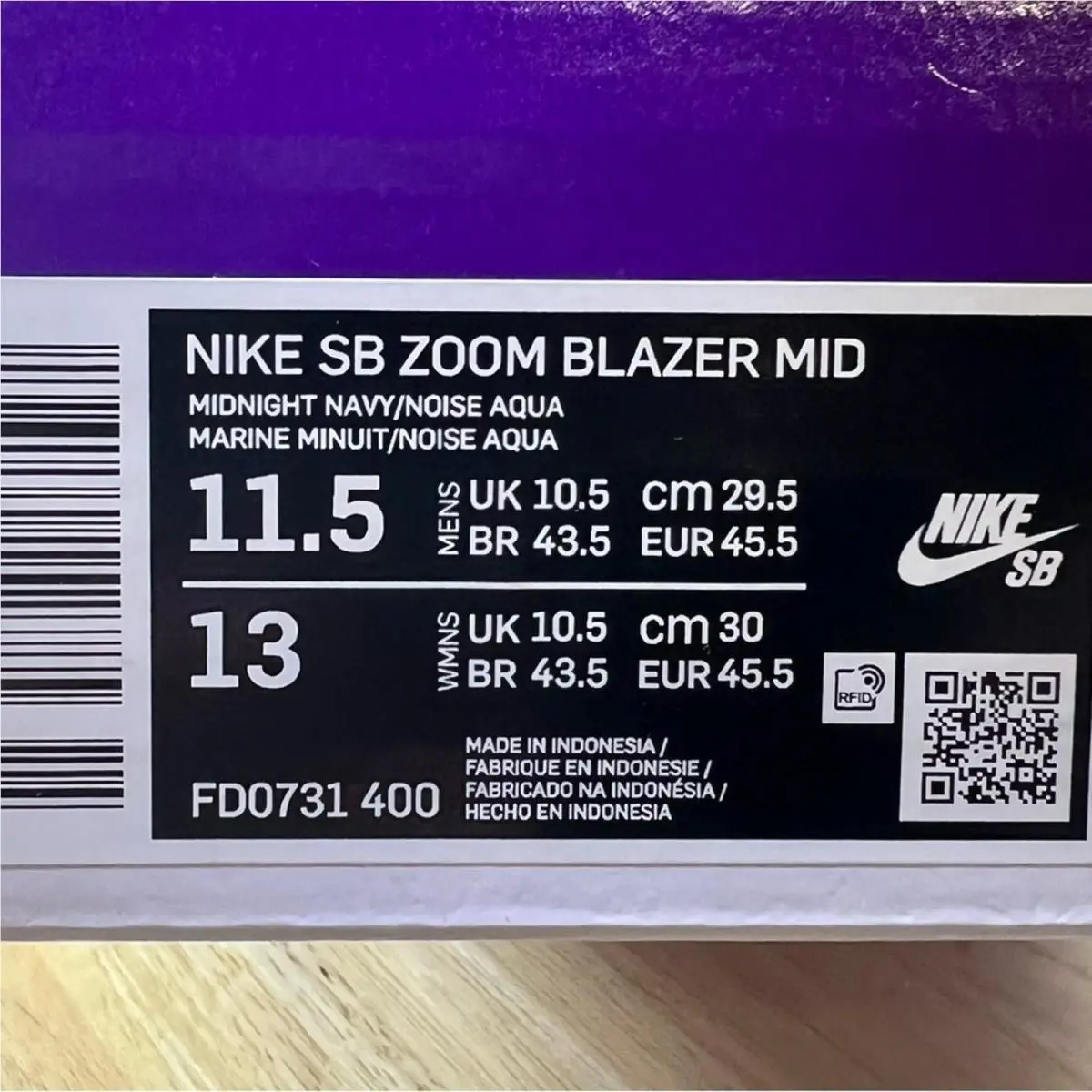 Nike shoes - Blue 2