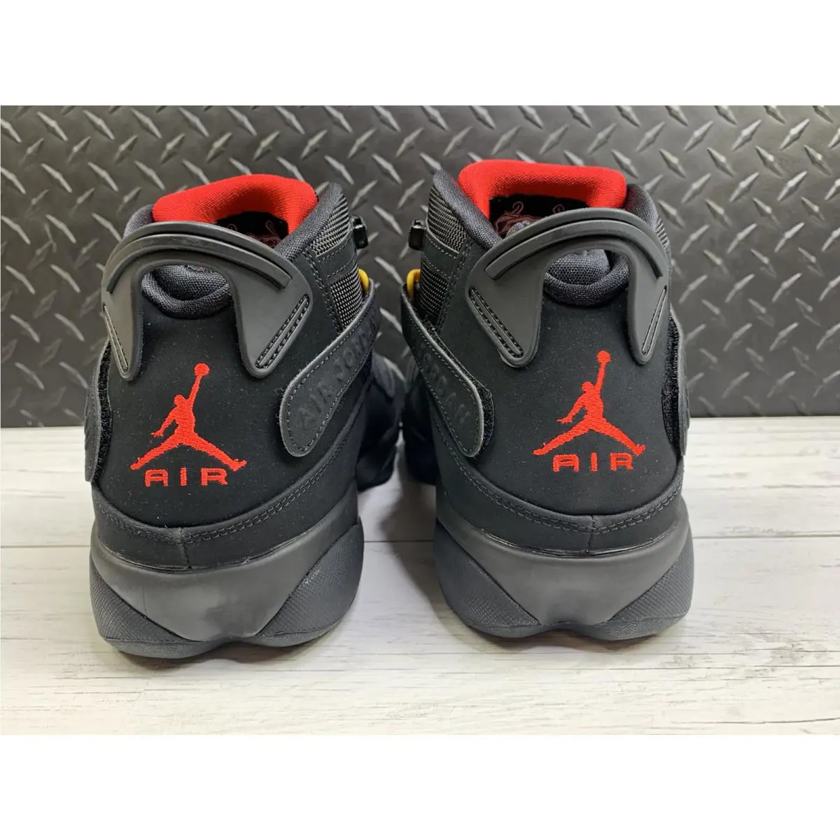 Nike shoes - Nike Air Jordan 6 - Air - 322992-071 - Red Sulfur Black (UPC: 0194957144891) 5