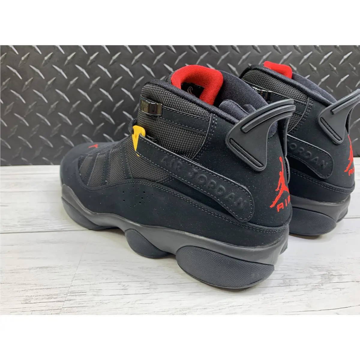 Nike shoes - Nike Air Jordan 6 - Air - 322992-071 - Red Sulfur Black (UPC: 0194957144891) 6