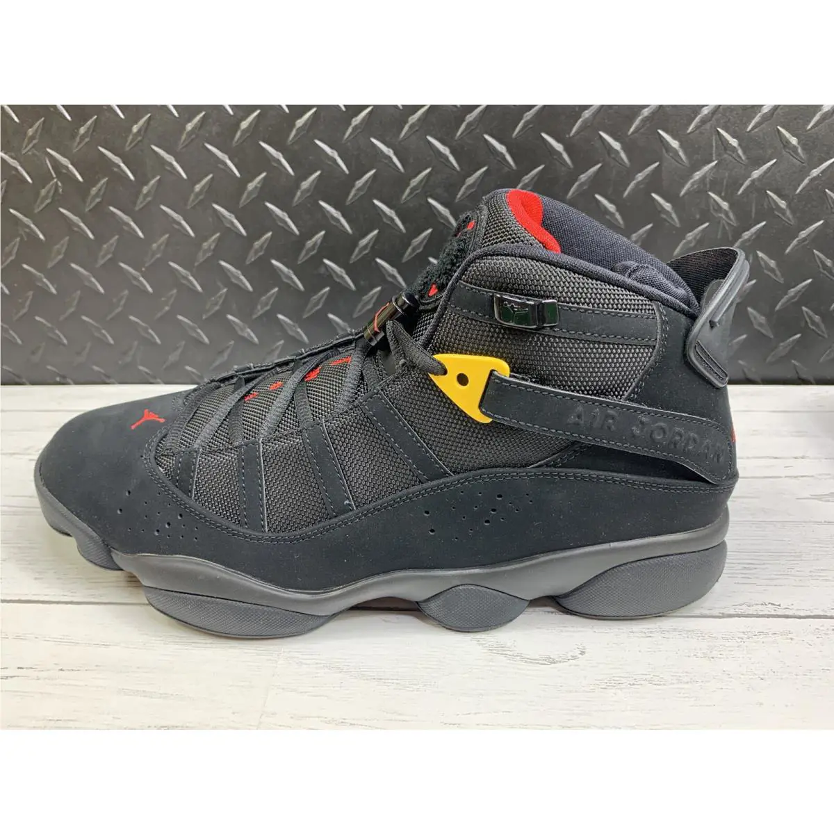 Nike shoes - Nike Air Jordan 6 - Air - 322992-071 - Red Sulfur Black (UPC: 0194957144891) 7