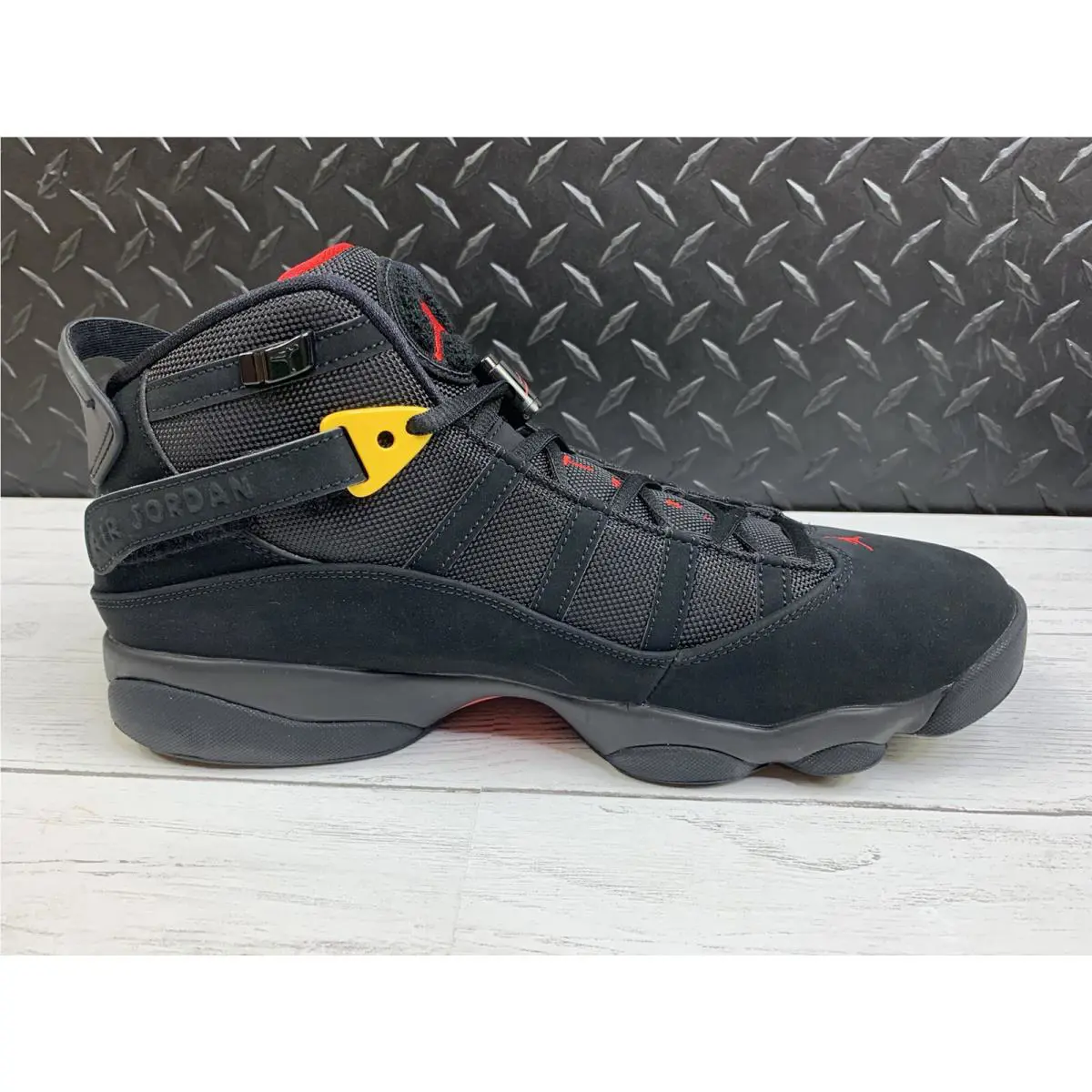 Nike shoes - Nike Air Jordan 6 - Air - 322992-071 - Red Sulfur Black (UPC: 0194957144891) 8