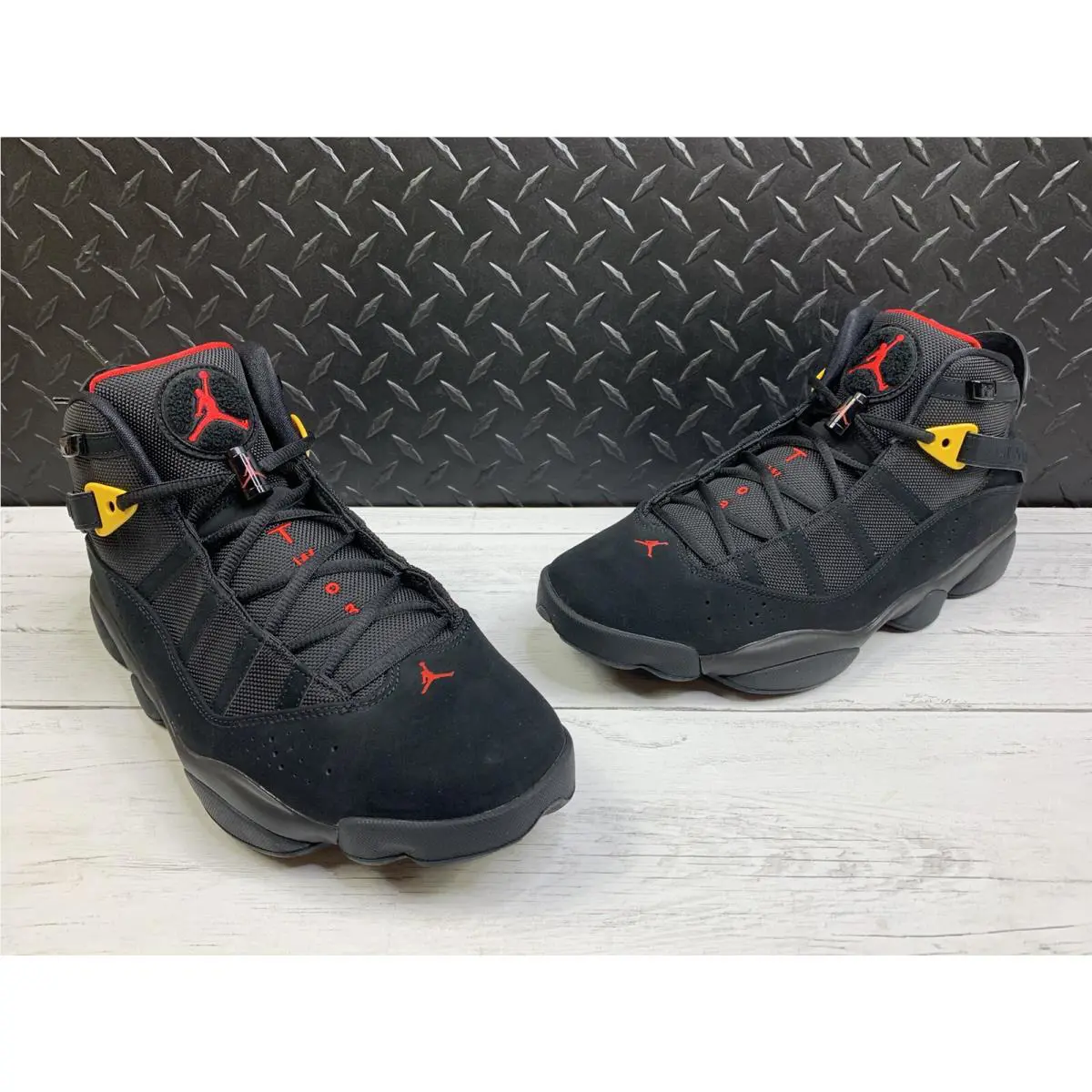 Nike shoes - Nike Air Jordan 6 - Air - 322992-071 - Red Sulfur Black (UPC: 0194957144891) 0