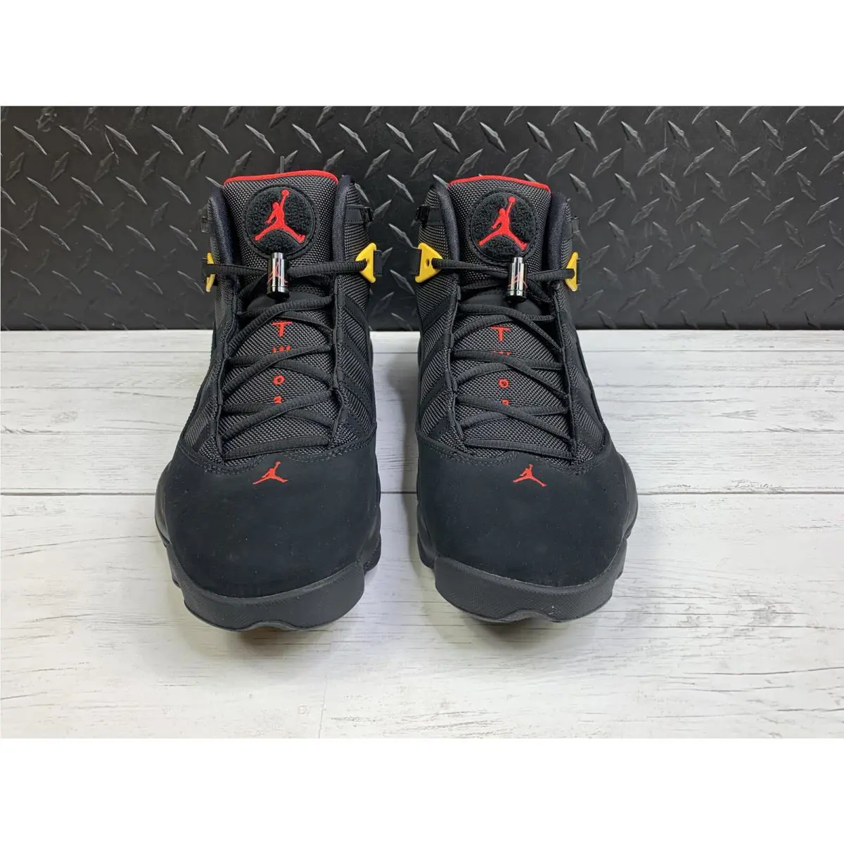 Nike shoes - Nike Air Jordan 6 - Air - 322992-071 - Red Sulfur Black (UPC: 0194957144891) 2