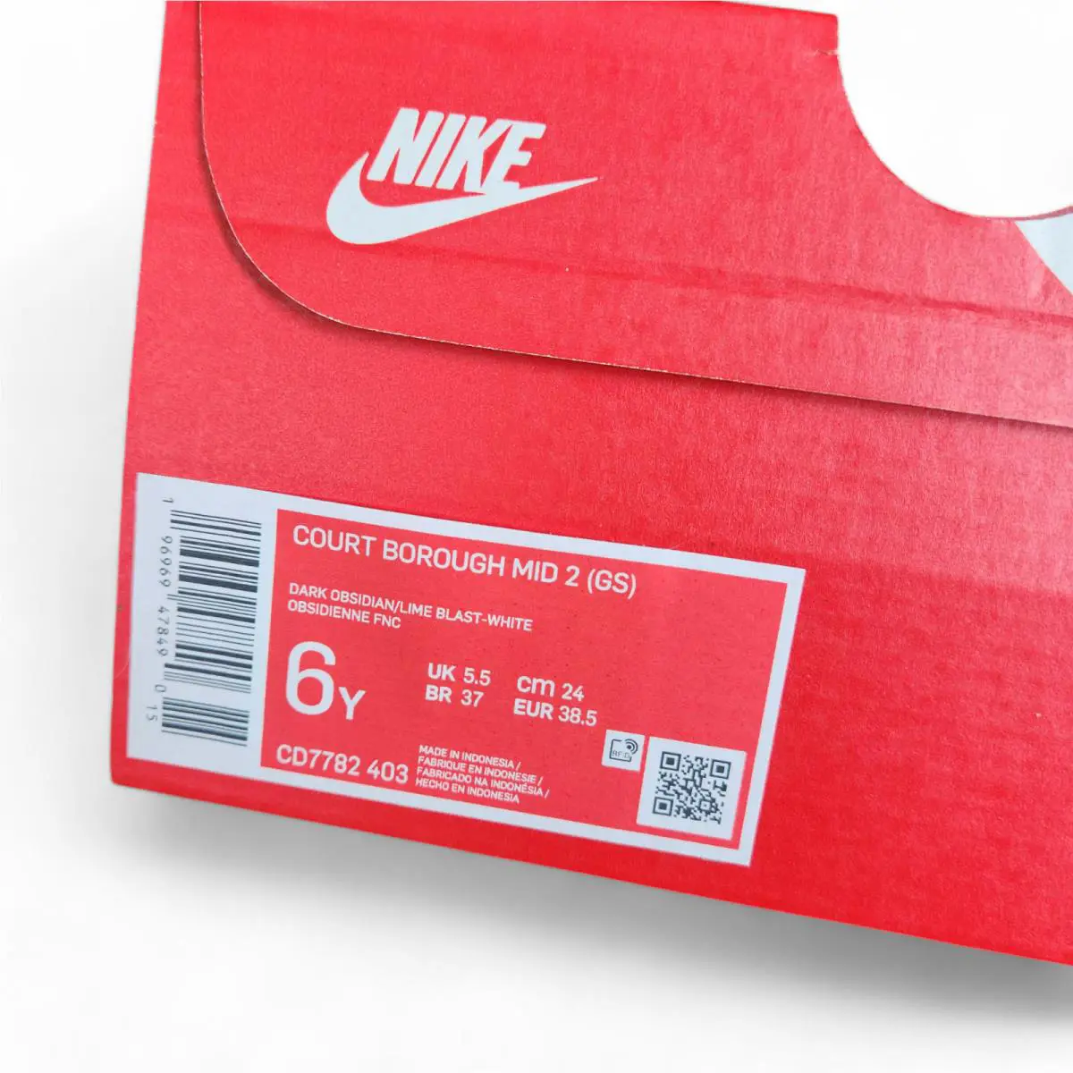 Nike shoes - Nike Court Borough Mid 2 - CD8872 CD8872-403 - Black (UPC: 196969478490) 5