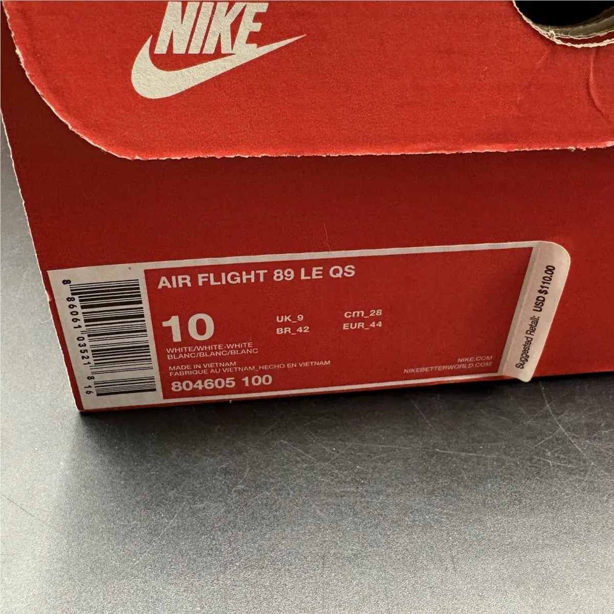 Nike shoes - Nike Air Flight 89 - Air Flight - 804605-100 - White 2