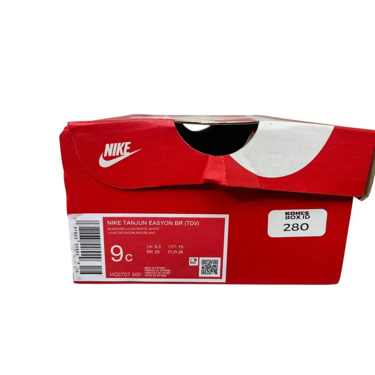 Nike shoes - Tanjun EasyOn BR (TDV) - Tanjun EasyOn TDV - Purple (UPC: 197863558929) 8