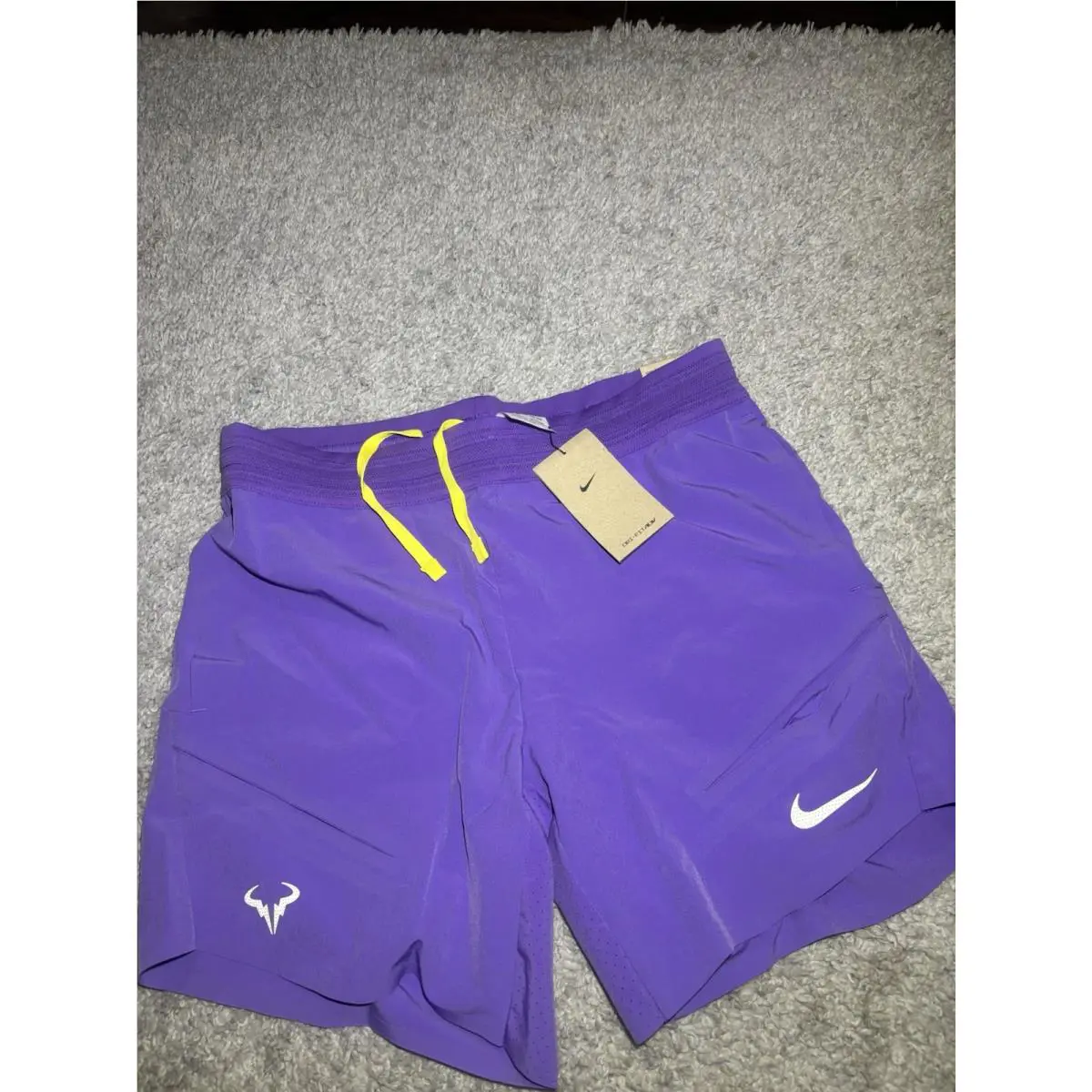Nike clothing - Nike Court Dri-FIT ADV Rafa Short - DD8543542 - Purple 6