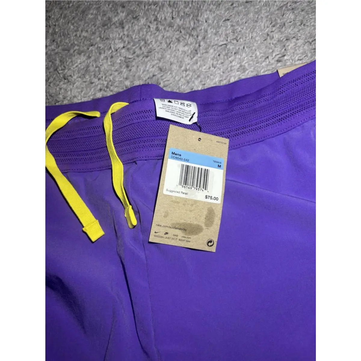 Nike clothing - Nike Court Dri-FIT ADV Rafa Short - DD8543542 - Purple 7