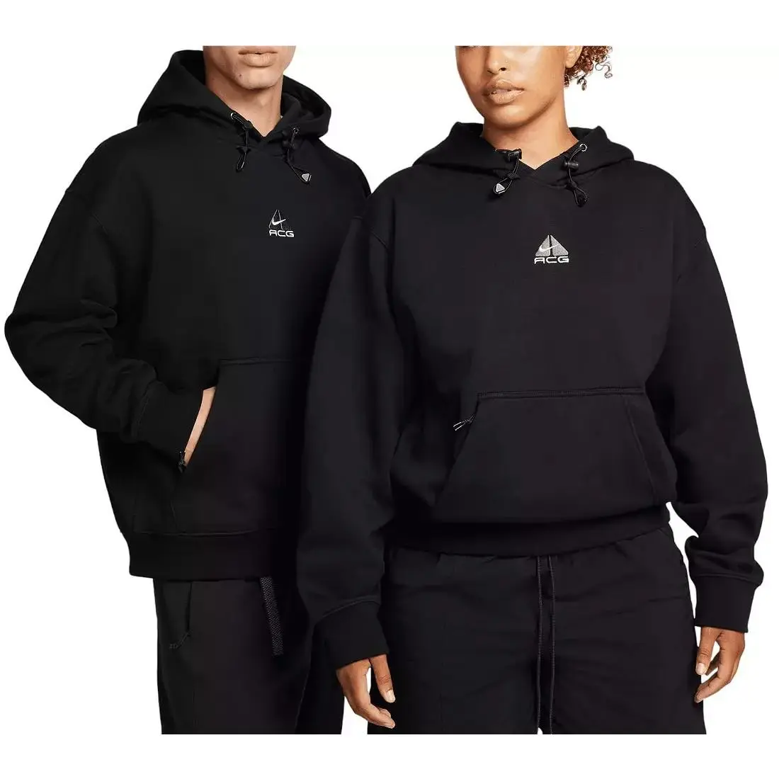 W Nike Acg Therma-fit Tuff Knit Pullover Fleece Hoodie Sz Xl-tall DQ5807-010