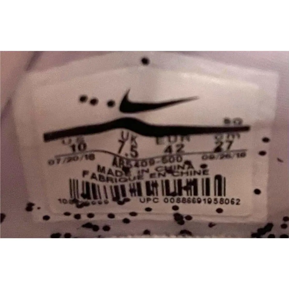 Nike shoes - Nike Air Force 1 Sage Low XL - AR5409 500 - Brown, way: Violet Mist (Original Factory Color) 6