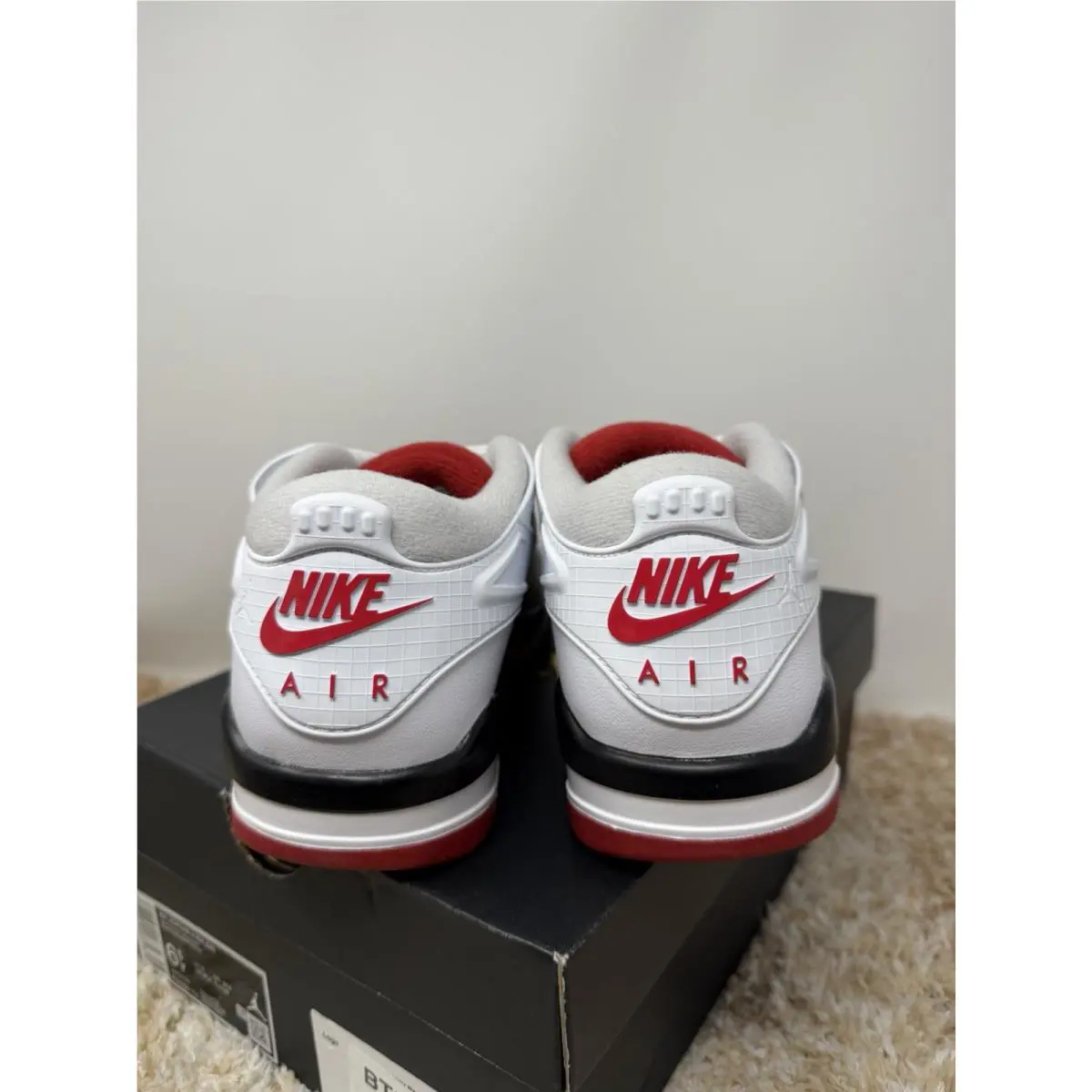Nike shoes - Air Jordan 4 RM - Air - FQ7938-102 - Red, Manufacturer: Summit White/Pure Platinum/University Blue/White 1