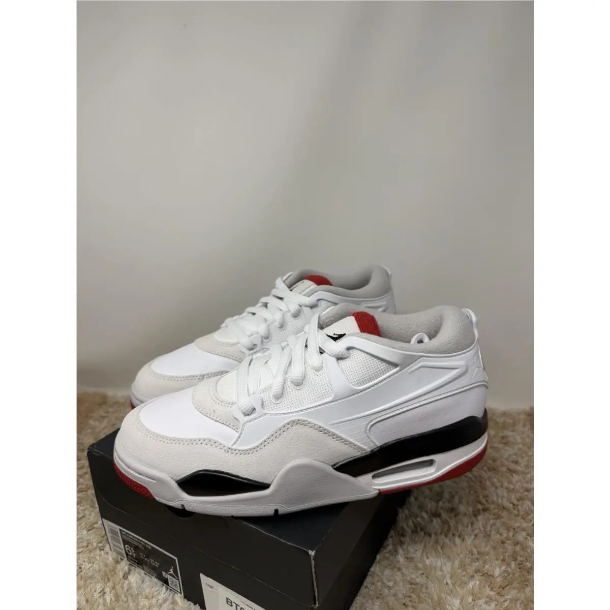 Nike shoes - Air Jordan 4 RM - Air - FQ7938-102 - Red, Manufacturer: Summit White/Pure Platinum/University Blue/White 0