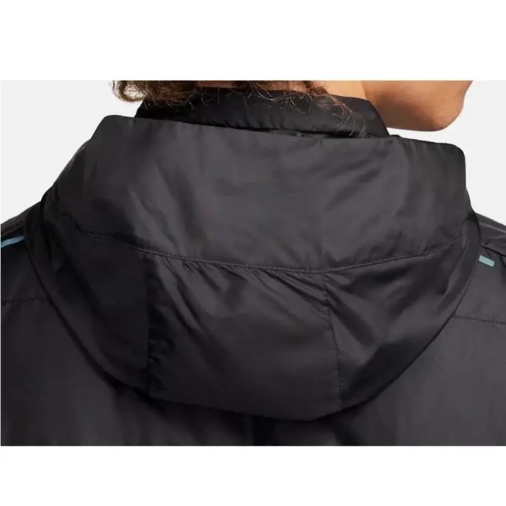 Nike clothing - Nike Therma-FIT ADV AeroLoft Repel Down Running Jacket - Black (UPC: 0196609769216) 8