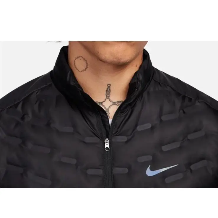 Nike clothing - Nike Therma-FIT ADV AeroLoft Repel Down Running Jacket - Black (UPC: 0196609769216) 9