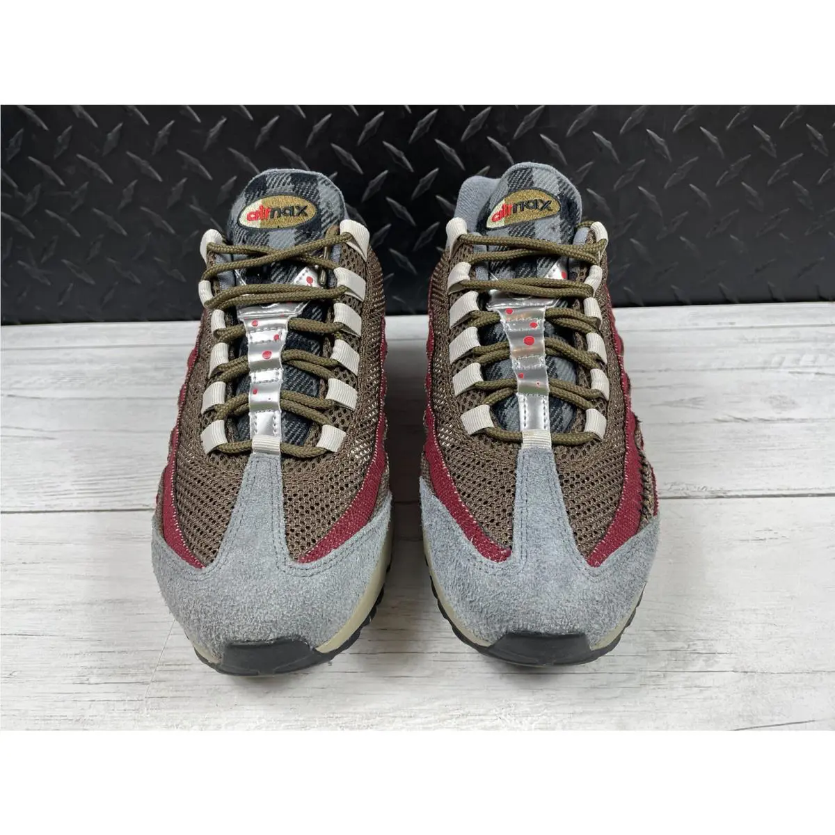 Nike shoes - Nike Air Max 95 - Air Max - DC9215-200 - Brown/Red (UPC: 0194953177480) 2