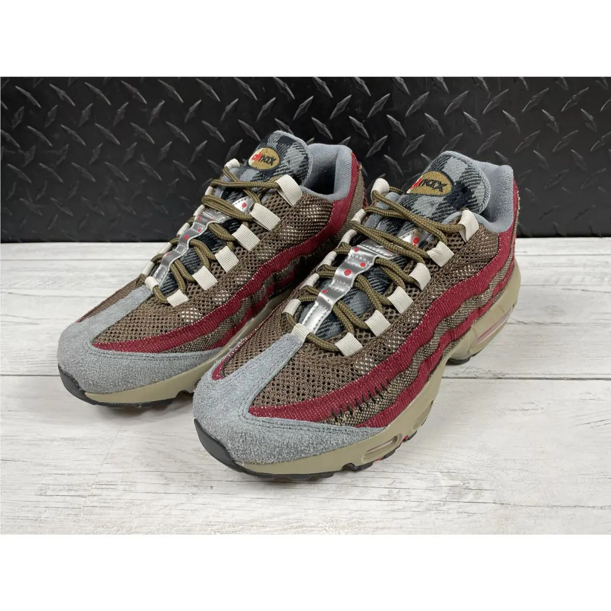 Nike shoes - Nike Air Max 95 - Air Max - DC9215-200 - Brown/Red (UPC: 0194953177480) 3