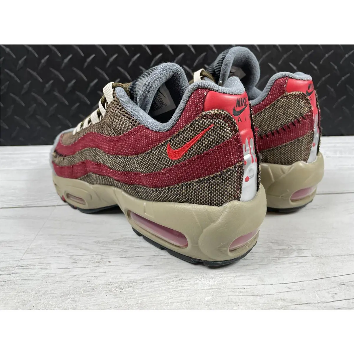 Nike shoes - Nike Air Max 95 - Air Max - DC9215-200 - Brown/Red (UPC: 0194953177480) 6