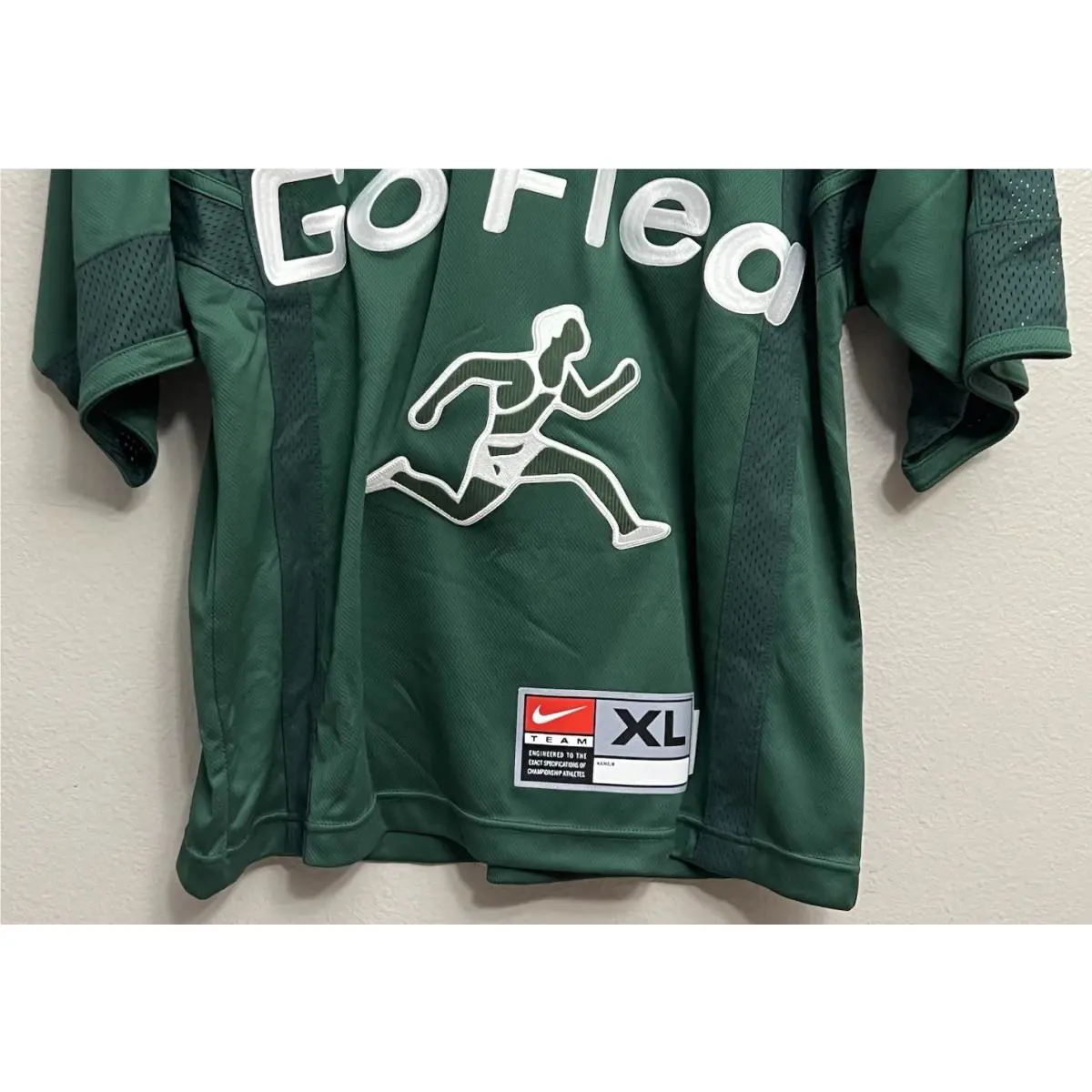 Nike clothing - Nike x Cactus Plant Flea Market Jersey Top - CZ1179-341 - Apple Green (UPC: 194502267075) 1