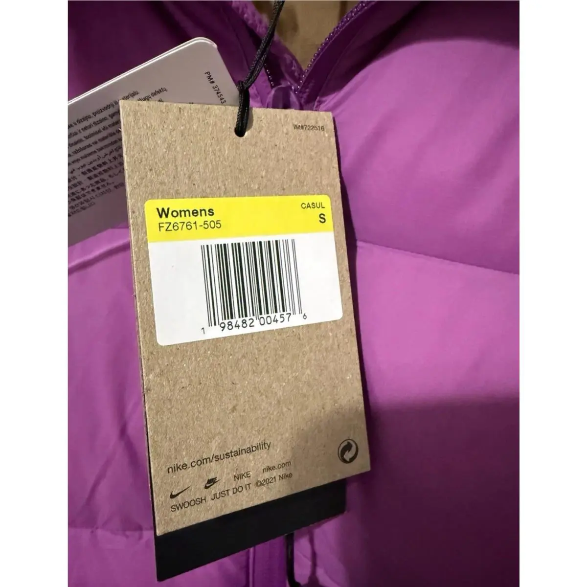 Nike clothing - Purple (UPC: 0198482004576) 2