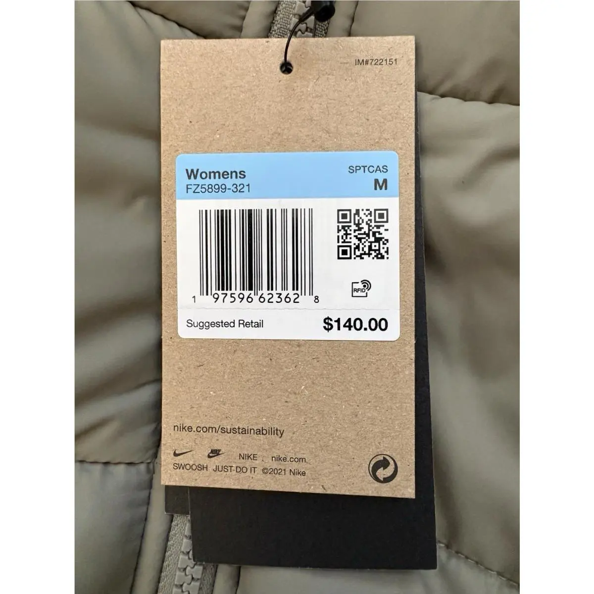 Nike clothing - Brown (UPC: 0197596623628) 2