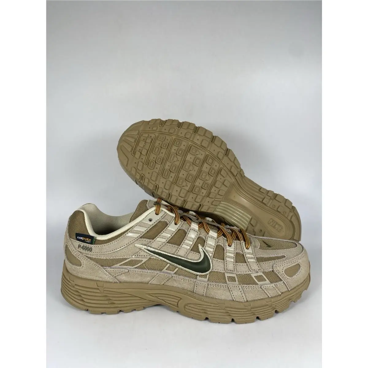 Nike P-6000 Prm Filbert Cargo Khaki IH0946 202 Men`s Size 10