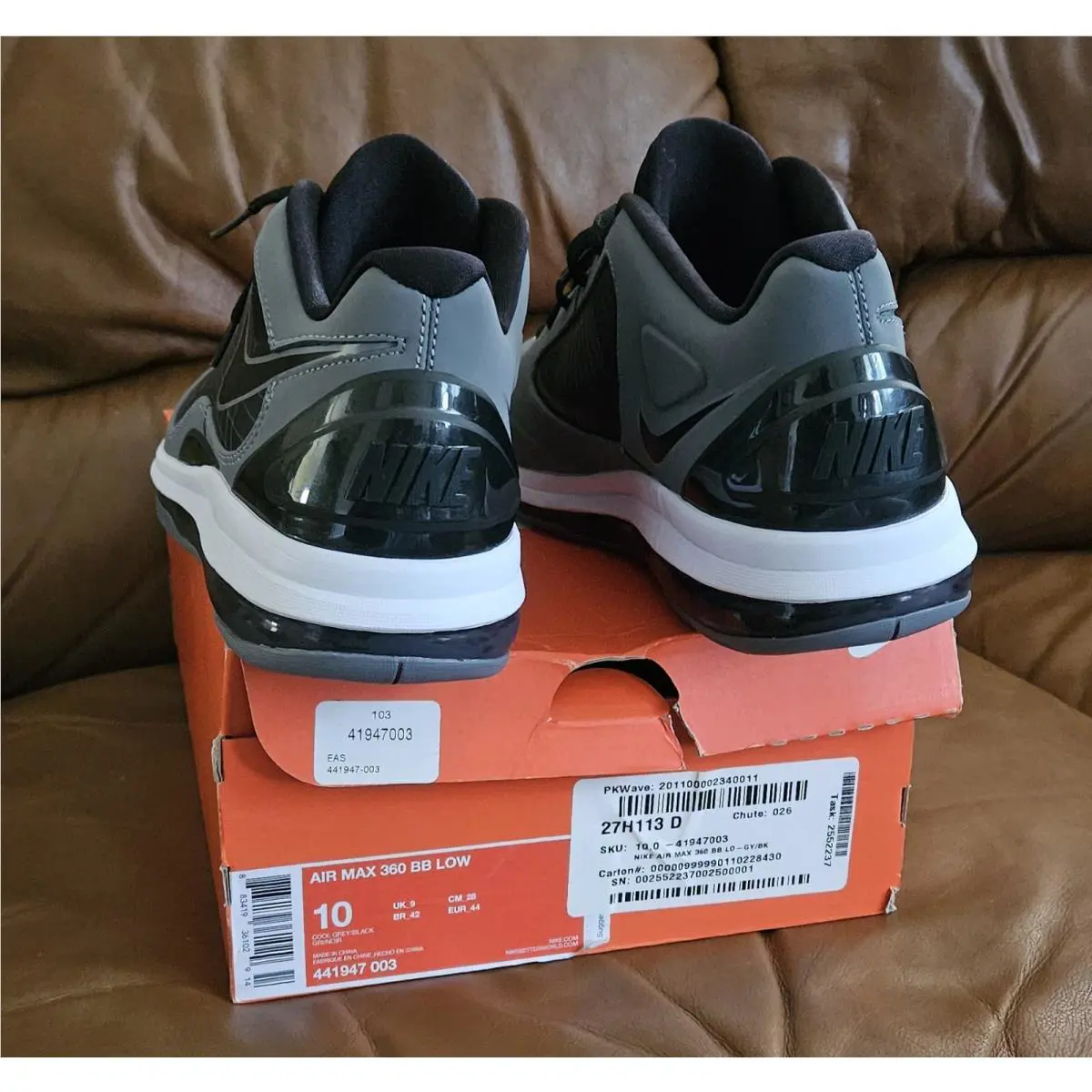 Nike shoes - Nike Air Max 360 - Air Max - 441947-003 - Gray 7