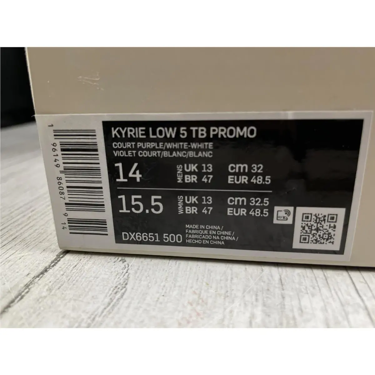 Nike shoes - Nike Kyrie Low - Kyrie Low - DX66541-500 - Purple (UPC: 0196149860879) 10