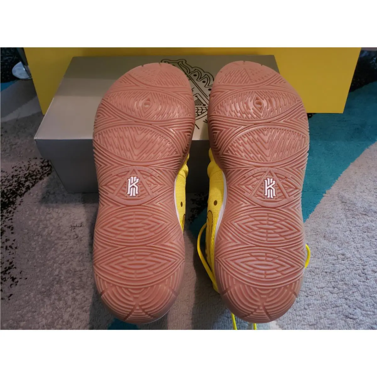 Nike shoes - Nike Kyrie 5 - Kyrie - Yellow 3