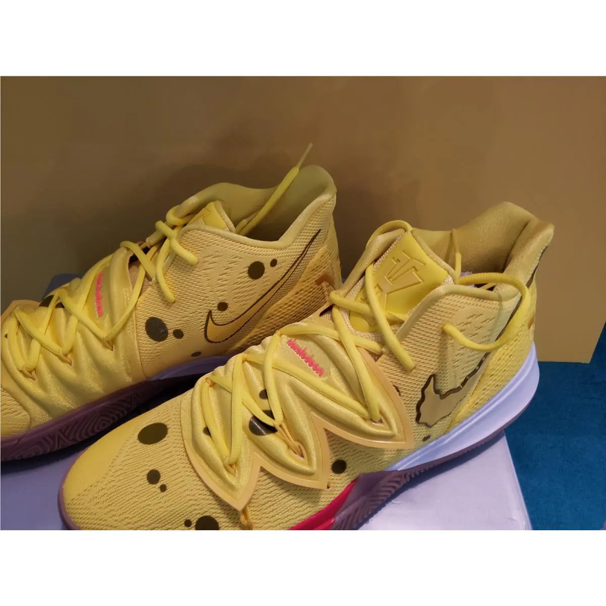 Nike shoes - Nike Kyrie 5 - Kyrie - Yellow 6