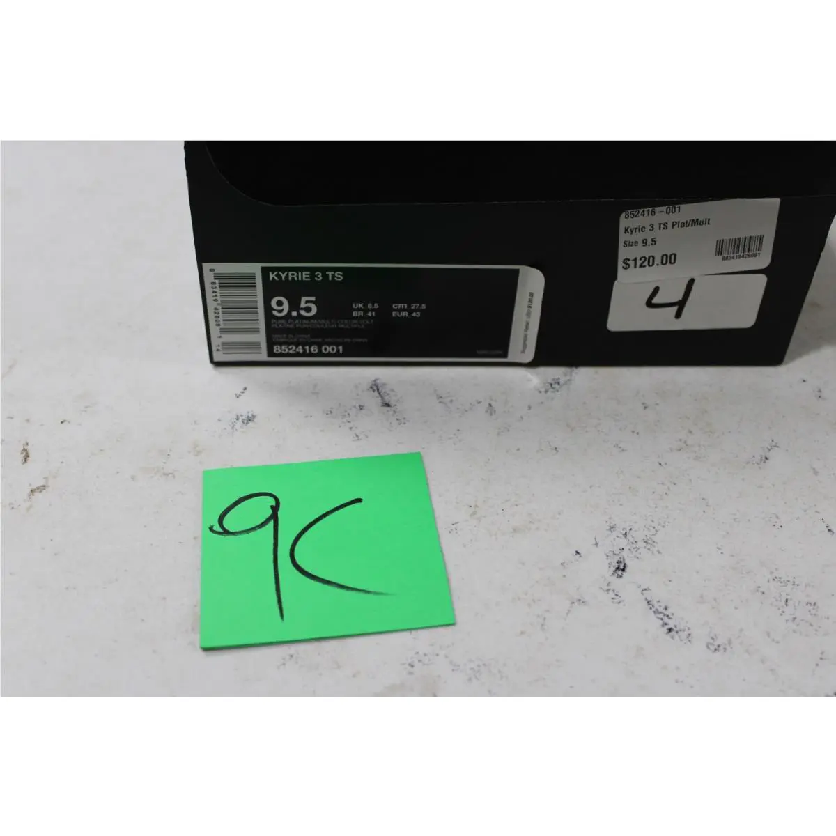 Nike shoes - Nike Kyrie 3 - Kyrie - 852416-001 - Pure Platinum 0