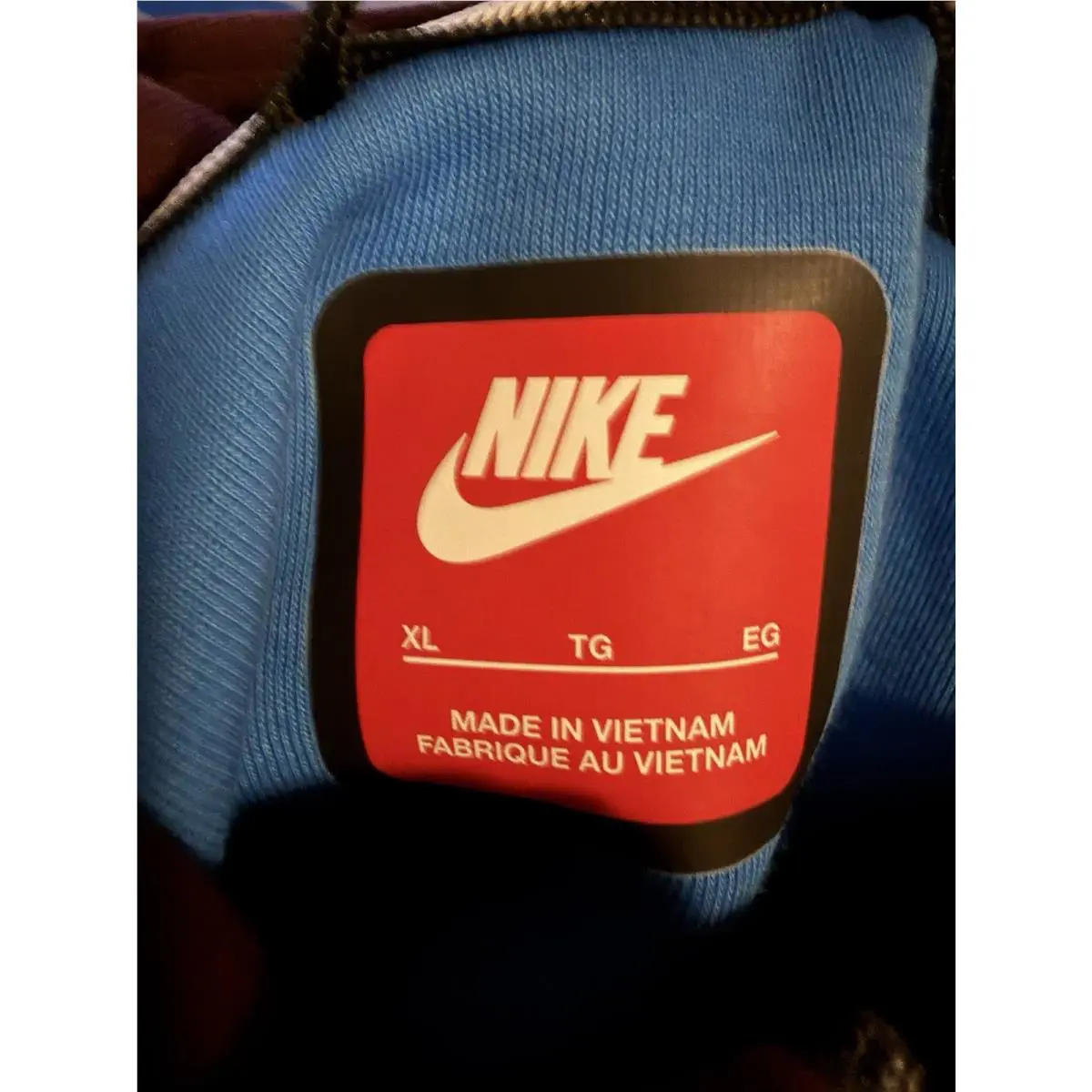 Nike clothing - Nike Tech - Tech - Burgundy Crush / Light Photo Blue 13