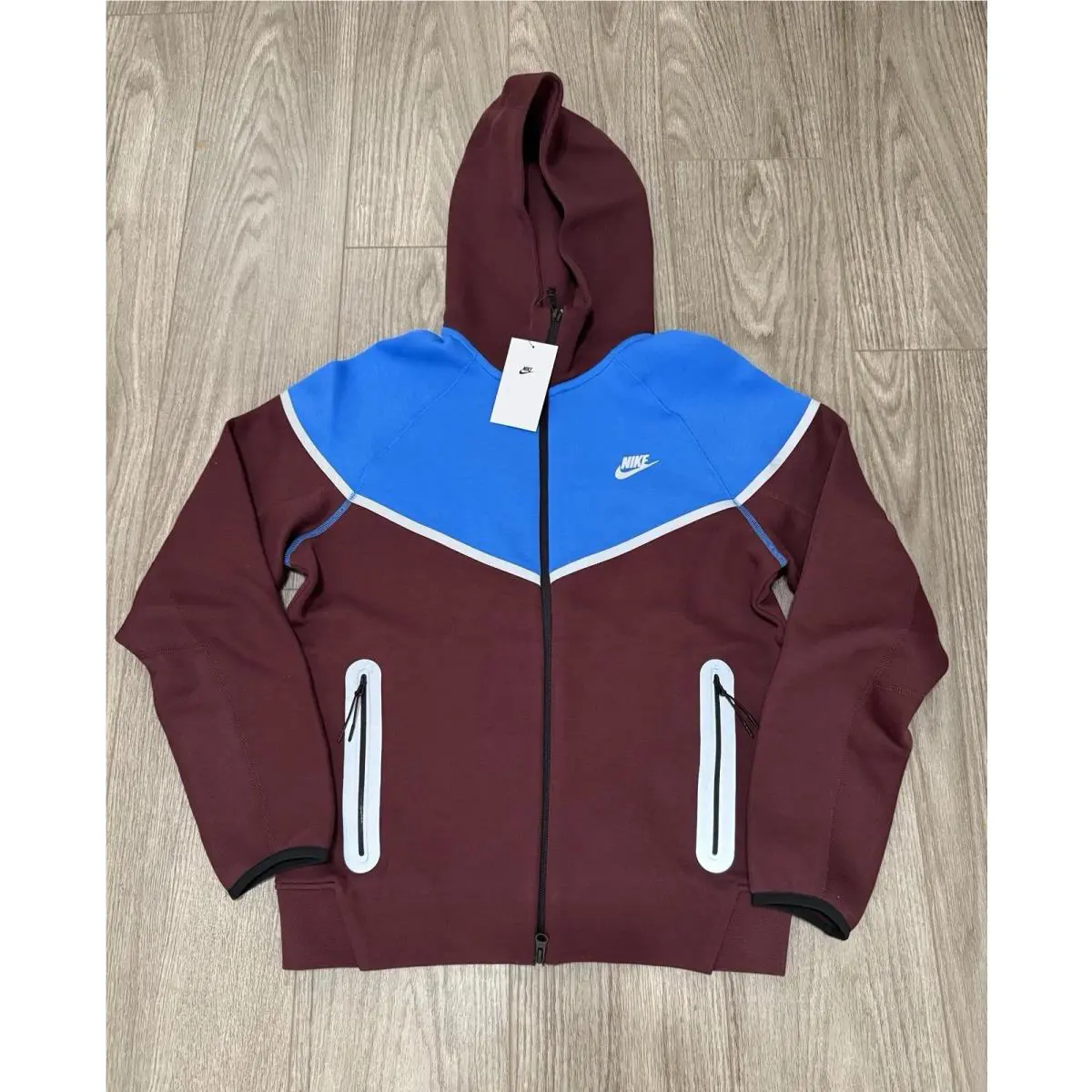 Nike clothing - Nike Tech - Tech - Burgundy Crush / Light Photo Blue 0