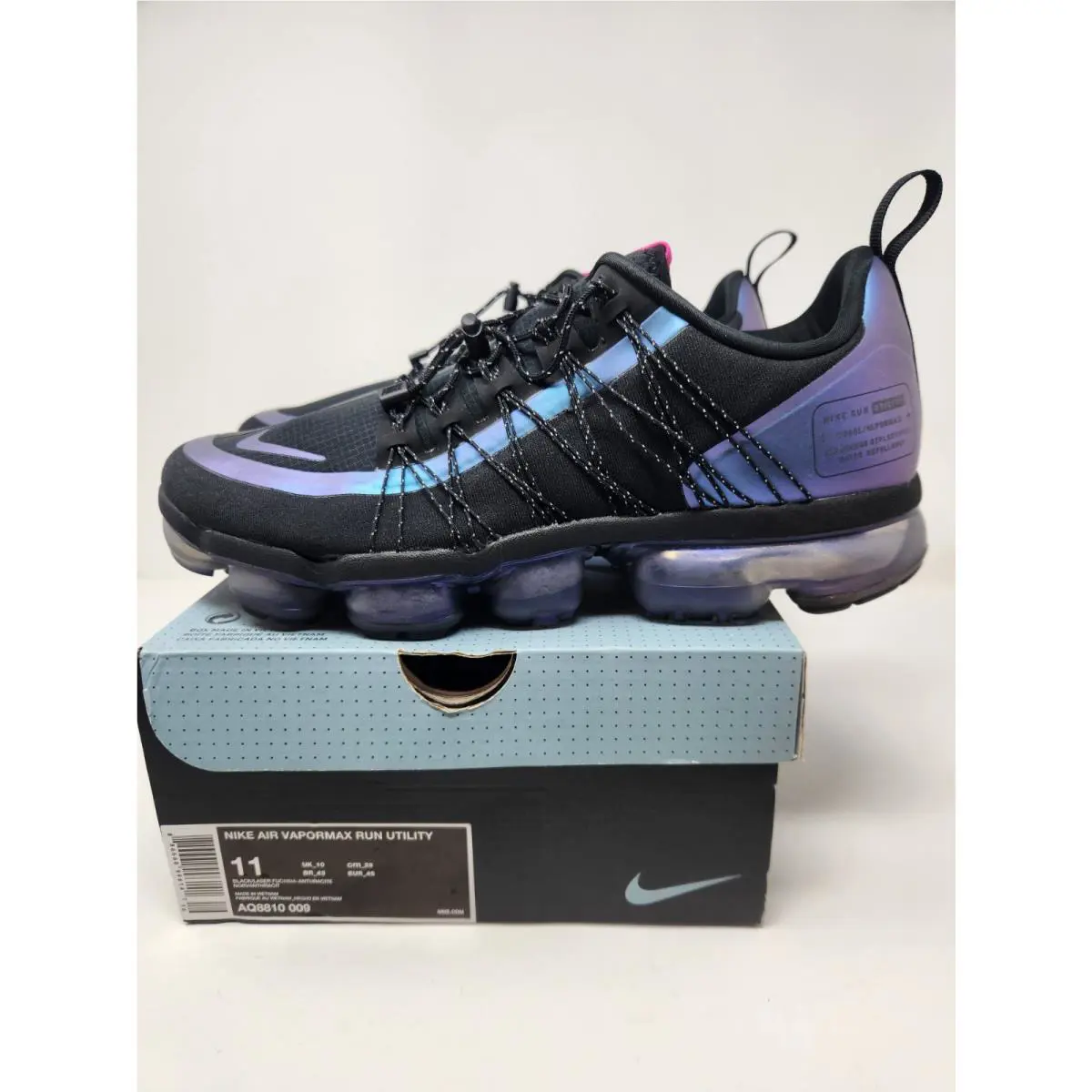 Nike shoes - Nike Air Vapormax Utility - Air Vapormax Utility - AQ8810-009 - Black, Manufacturer: Black/Laser Fuchsia-Anthracite 0