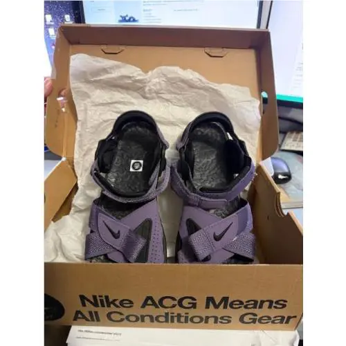 Nike shoes - Nike ACG Air Deschutz - ACG Air Deschutz - Puple/Black (UPC: 195243933465) 4