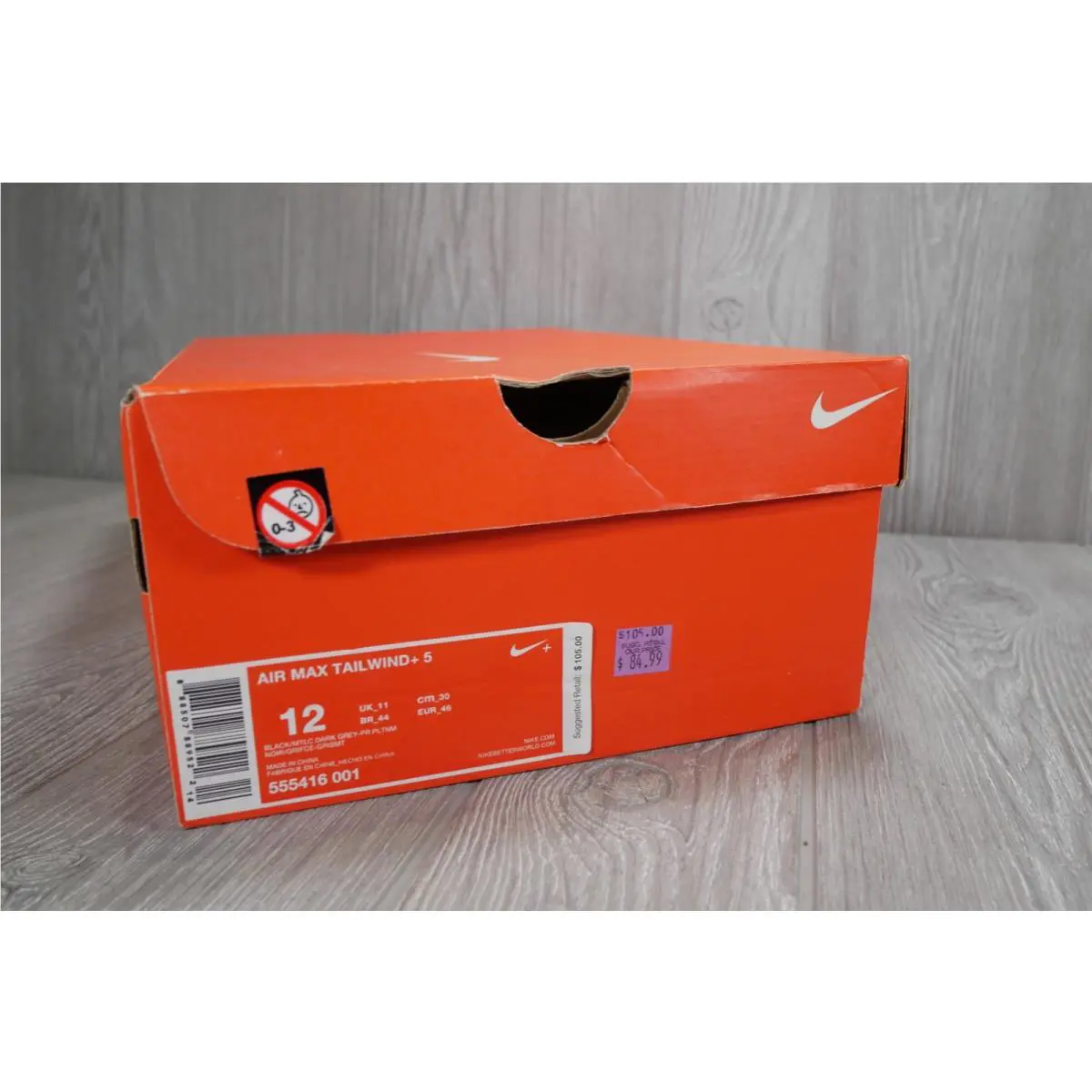 Nike shoes - 555416001 - 555416-001 - Black 5