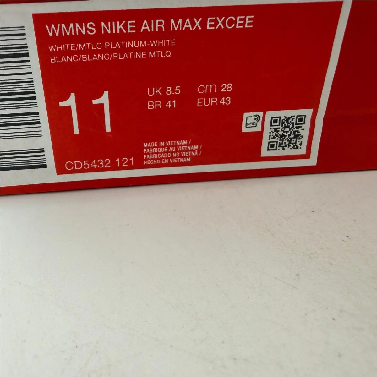 Nike shoes - Nike Air Max Excee - Air Max Excee - White 0