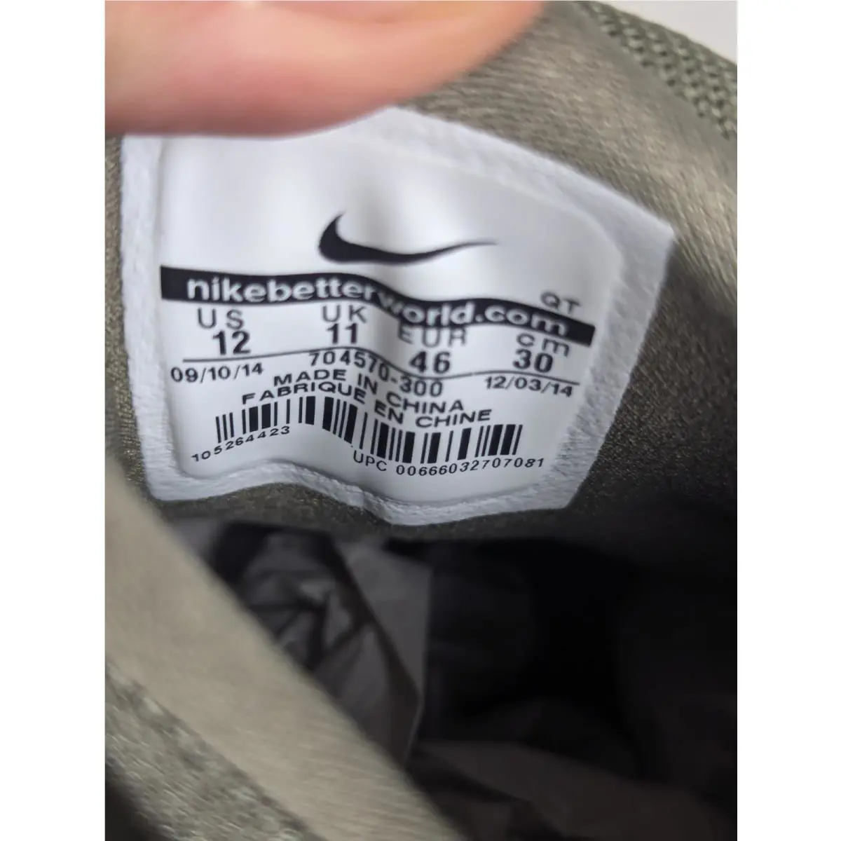 Nike shoes - Air Max 90 - Air Max - 704570-300 - Green 12