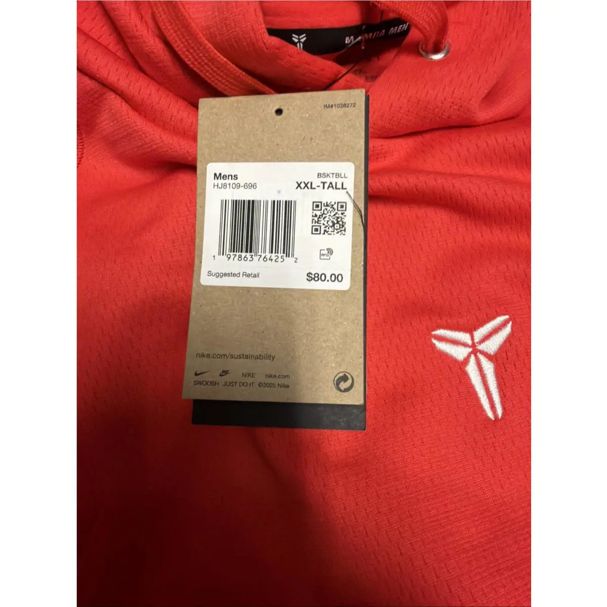 Nike clothing - Light Crimson (UPC: 197863827643) 3