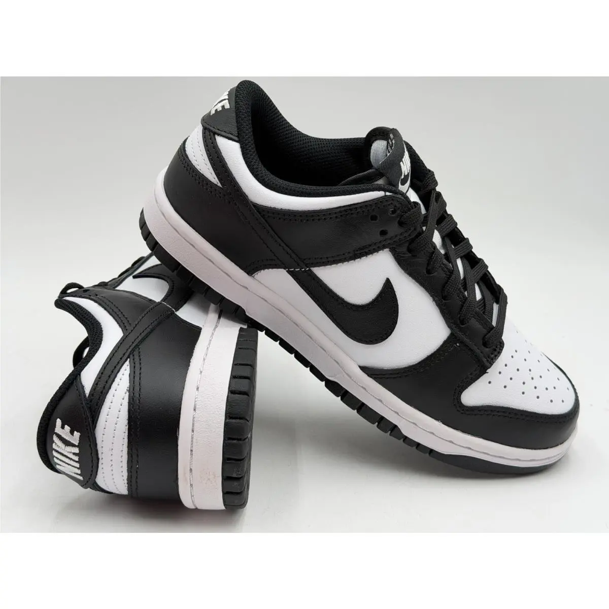 Nike shoes - dunk low - dunk low - white balck 6
