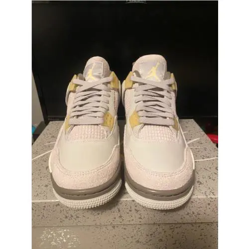 Nike shoes - Air Jordan 4 Retro - Air Retro - PHOTON DUST & GREY FOG 2