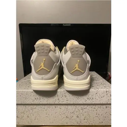 Nike shoes - Air Jordan 4 Retro - Air Retro - PHOTON DUST & GREY FOG 3