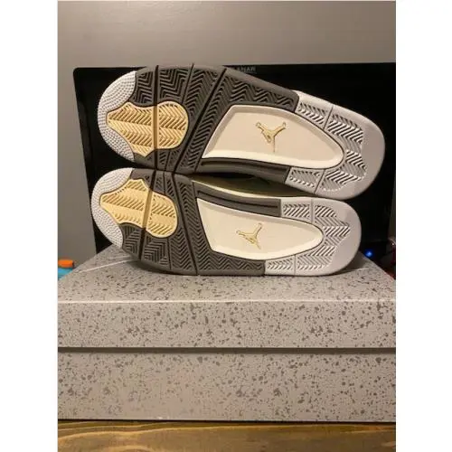 Nike shoes - Air Jordan 4 Retro - Air Retro - PHOTON DUST & GREY FOG 4