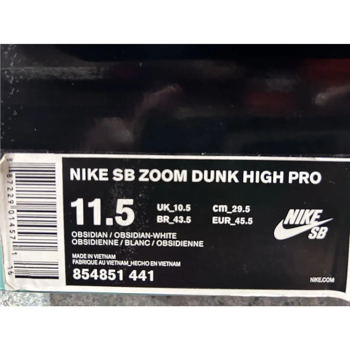 Nike shoes - Nike SB Dunk - Dunk - 854851-441 - White 5