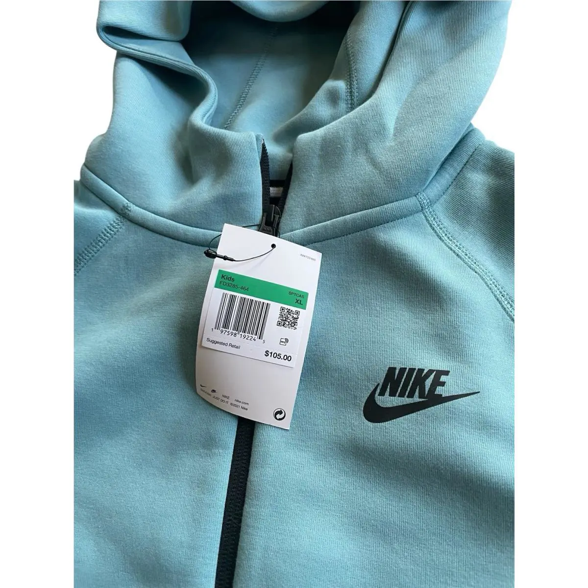 Nike clothing - Denim Turquoise, Black 2